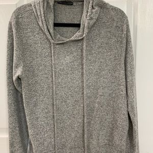 Harlowe and Graham soft grey hoodie